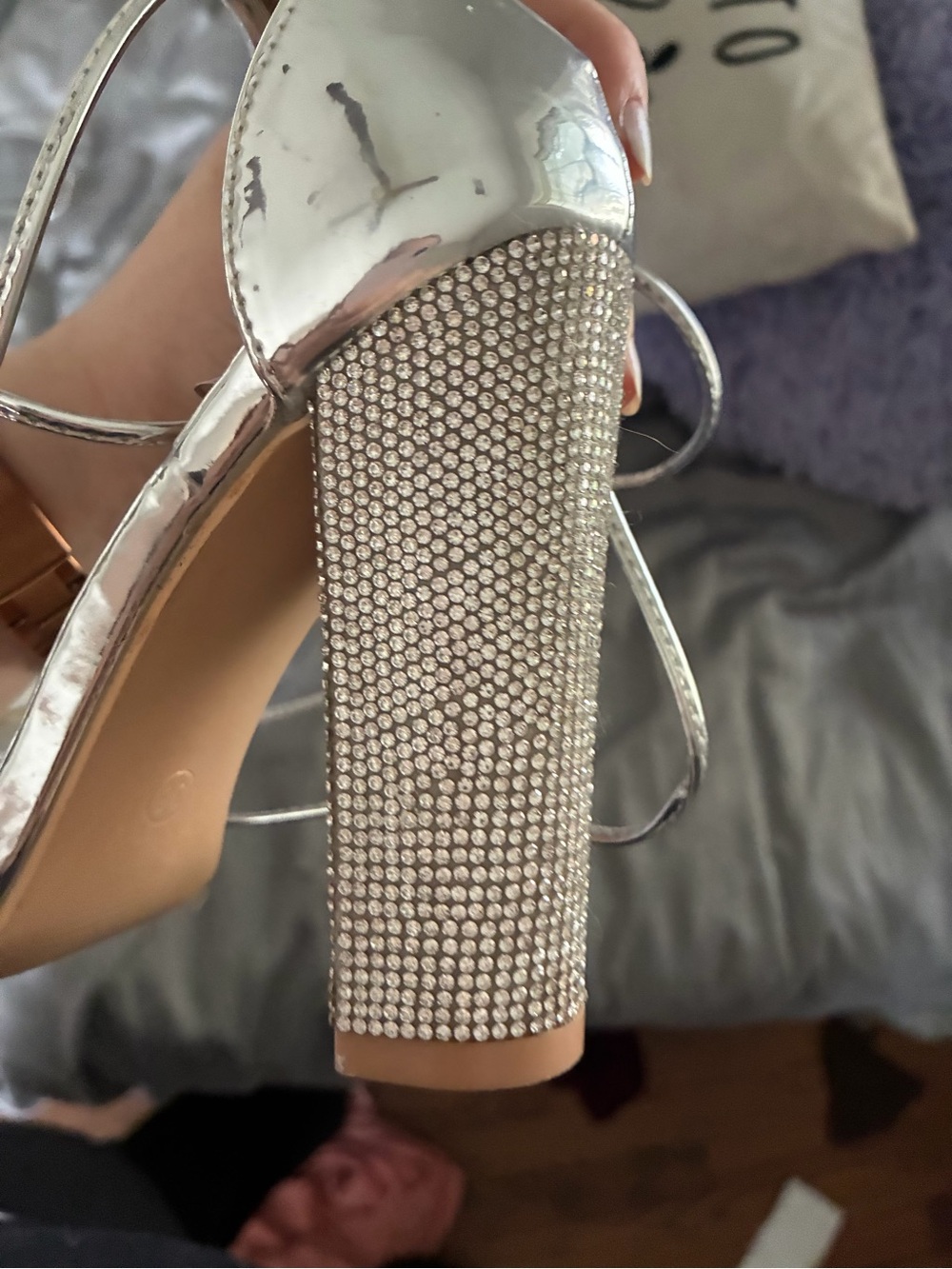 Rhinestone Heels